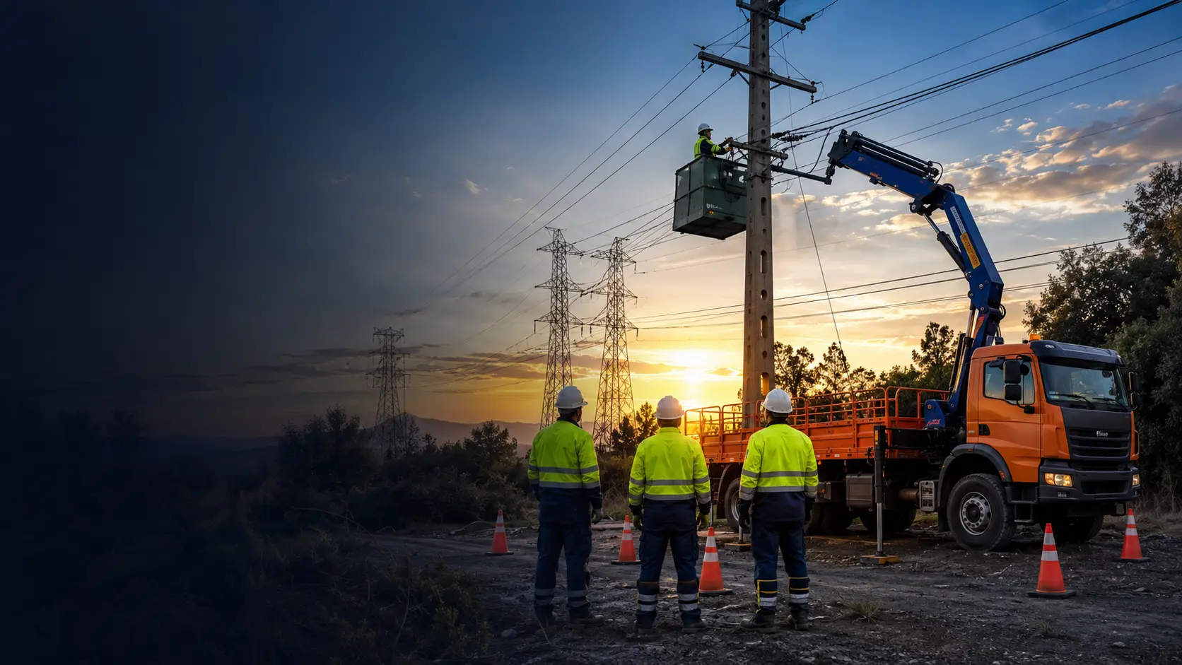 BASCUR Servicios Industriales - mantenimiento de líneas eléctricas